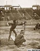 Arqueros en acción